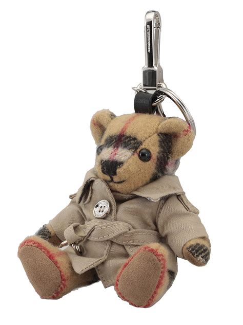 burberry bear key chain|Burberry backpack charm.